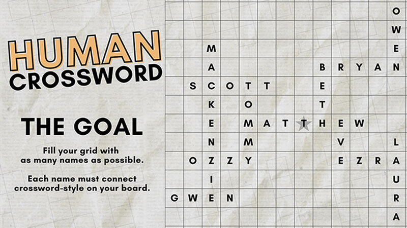 Human Crossword